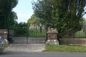 Approach to Cemetery